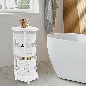 kitchen storage rack with wheels