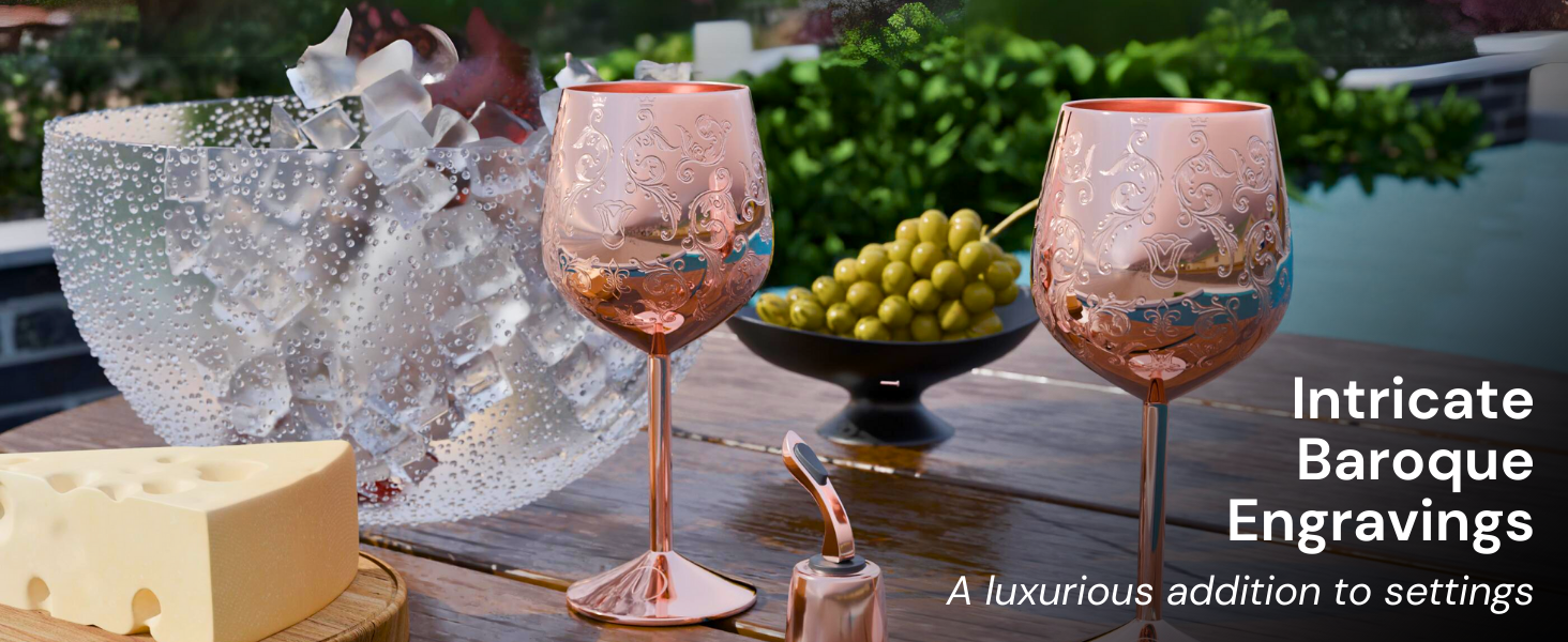 Stainless Steel Wine Glass