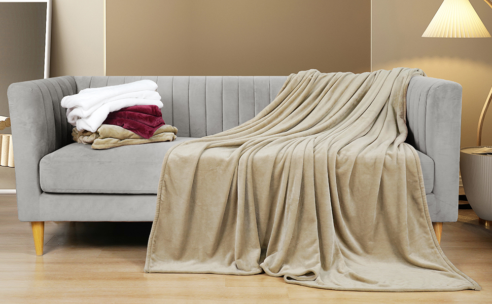 David's Home ultra soft fleece blanket