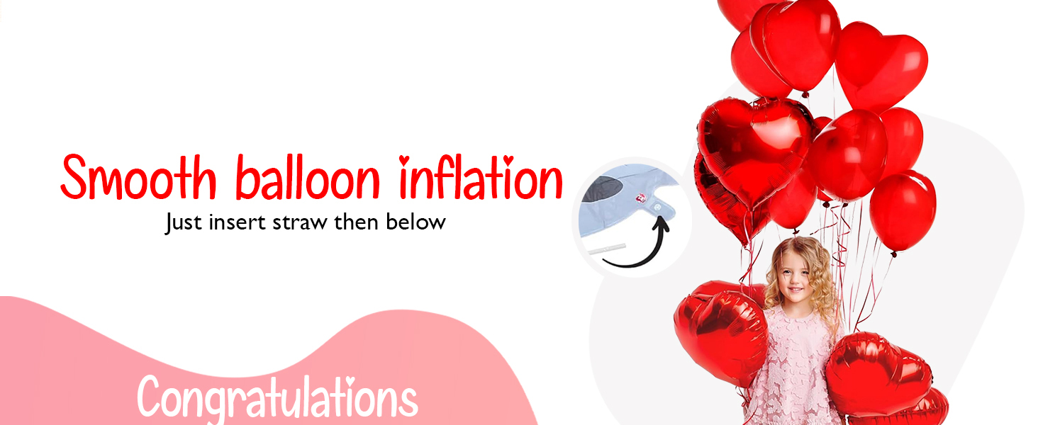 Valentines Day Balloon Set