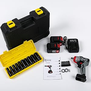 Rinmi 電動インパクトレンチ Amazon | Rinmi 電動インパクトレンチ トルクレンチ ブラシレス