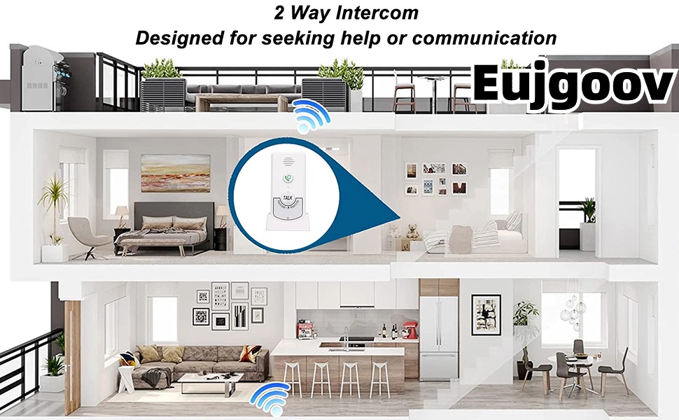 Amazon.com: 2 Way Voice Intercom 1000M Long Range Intercomunicador Home ...