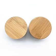 Salt Shaker Flavoring Container Seasoning Jar Bamboo Storage Box