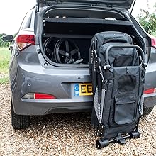 Collapsible XL Pet Stroller