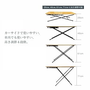 AXZES カーサイドテーブル Amazon.co.jp: AXZES(アグゼス) カーサイドテーブル コンパクト