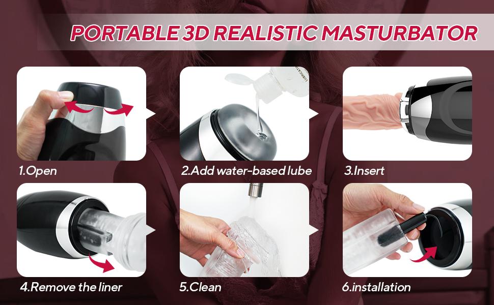 Automatic Male Masturbator ,7 Squeeze Modes, 7 Powerful