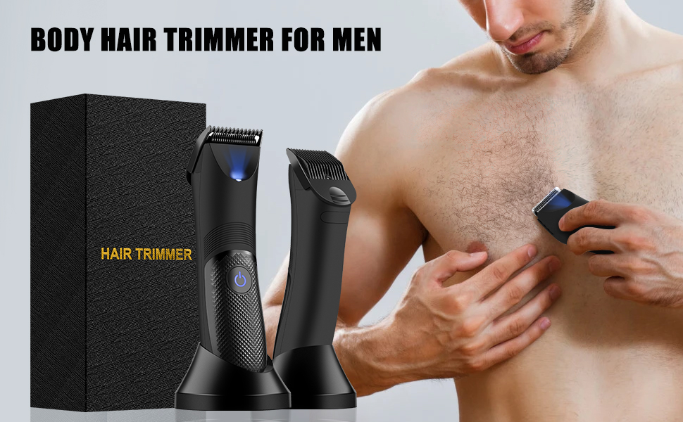 Electric Body Trimmer and Shaver for Men and Women, Waterproof Body