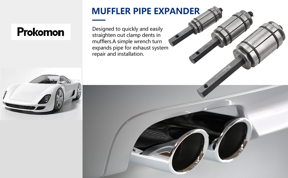 Prokomon Exhaust Pipe Expander/Pipe Stretcher Kit/Muffler Pipe Expander