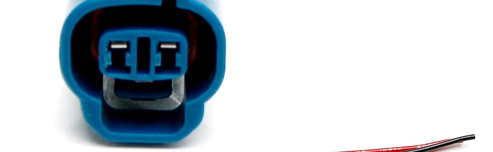 Amazon.com: iJDMTOY Pair (Blue) 2-Pin Female Multi-Purpose