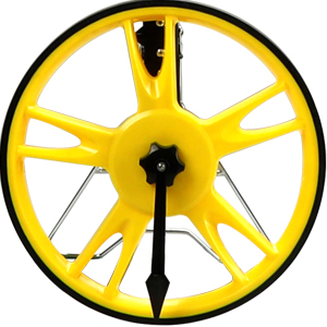 AIRAJ Roues De Mesure Roue De Distance, Roue De Mesure à Affichage Numérique De 12 Pouces, Poignée Télescopique à Trois Sections, Commutation Métrique Et En Pouces, Ruban à Mesurer Et Sac De Rangement 17 1