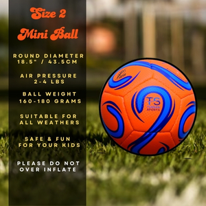 Toddler Kicking Tussan Sports Mini Football – Encouraging Active Play and Physical Development