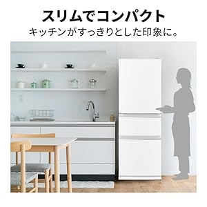 Amazon | 三菱電機 冷蔵庫 幅60cm 330L 左開き 3ドア 野菜室
