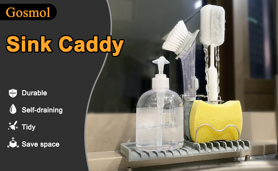 sponge holder for kitchen sink