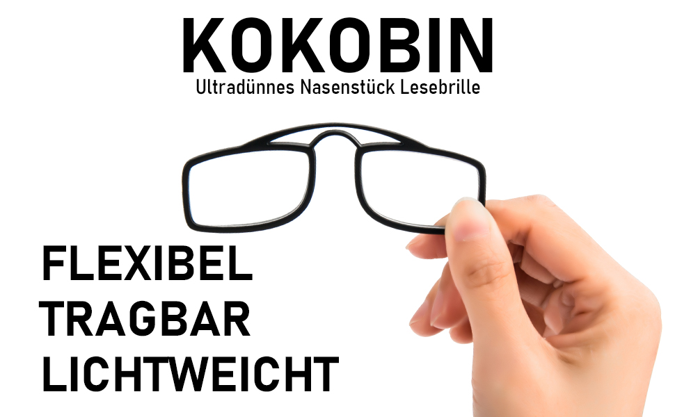 kompakte Lesebrille, Lesebrille mit Brillenetui, tragbare Lesebrille, Anti-Blaulicht-Lesebrille
