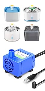 Corresponding water pumps