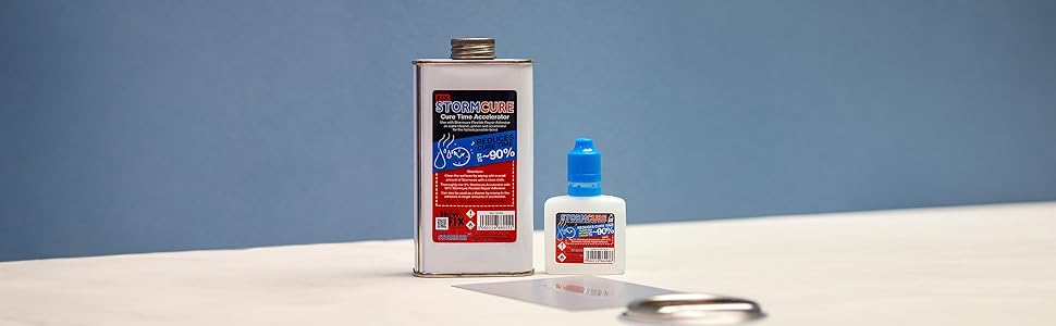stormsure, stormcure, activate, accelerator, quick dry, adhesive, glue cure accelerator