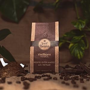 100% Arabica Bohnen Espressobohnen Hochlandkaffee vietnamesischer Kaffee
