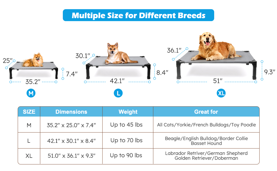 Heeyoo Cooling Raised Pet Cot for Summer Use
| Heeyoo Chew Proof Washable Dog Bed for Comfortable Rest
| Heeyoo No- 74f3d685 E3cb 416d A688 0ba59e52ef02. CR0,0,970,600 PT0 SX970 V1