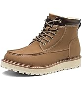 Bruno Marc Men's Winter Snow Boots Warm Fur Lined Waterproof Ankle Boots for Cold Weather Outdoor...