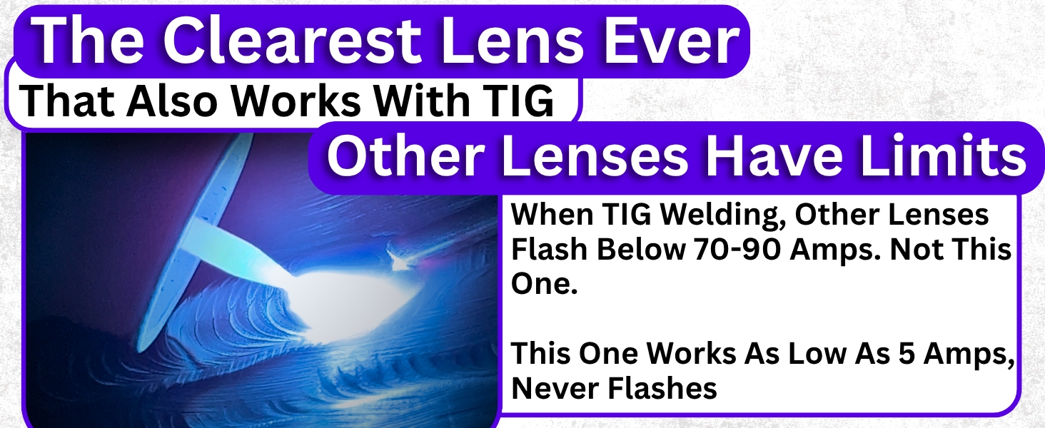 The Clearest Welding Lens Ever