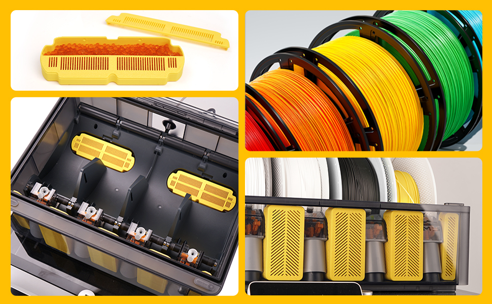 Desiccant for 3D Printers