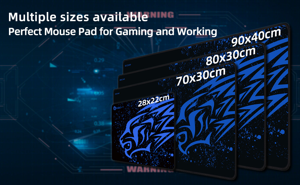 EXCOVIP Extended Large Gaming Mouse Pad XXL (900 x 400mm) Non-Slip ...