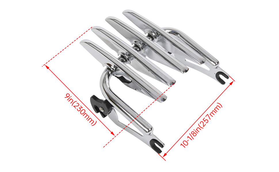 Amazon.com: ECOTRIC Stealth Detachable Luggage Rack