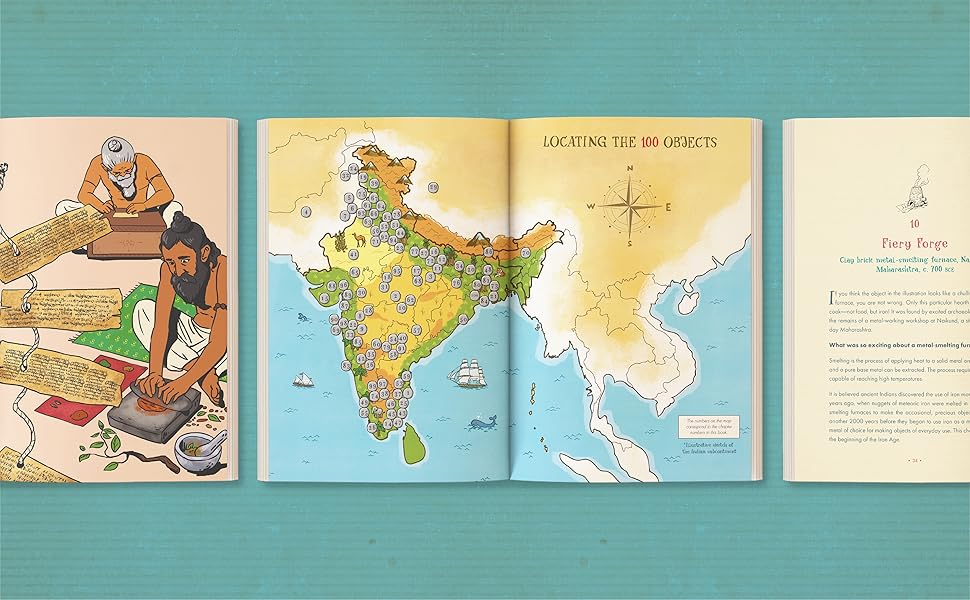 Diwali Sale A Children'S History Of India In 100 Objects: Indian History From Ancient Times To Present Day Through Various Artefacts And Art | Full-Colour Illustrated Book For Young Readers 16 100 Objects