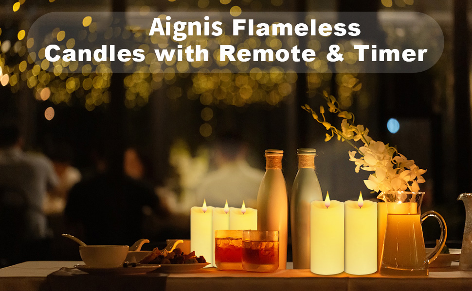 FLAMELESS CANDLES