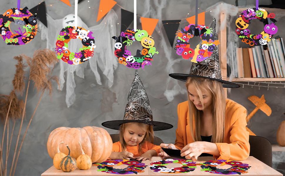 Halloween Wreath Decorations