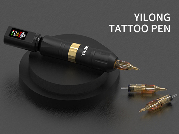 ワイヤレスタトゥーマシン yilong Amazon.com: YILONG Rotary Tattoo Pen Machine Wireless Tattoo