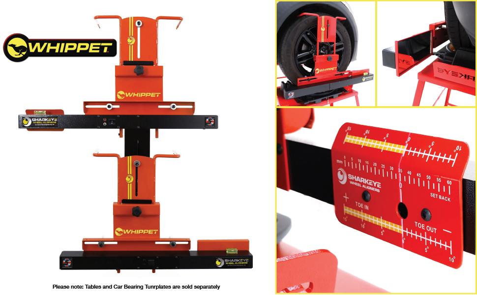 SharkEye WHIPPET Laser/Optical Wheel Alignment Gauges Amazon.co.uk