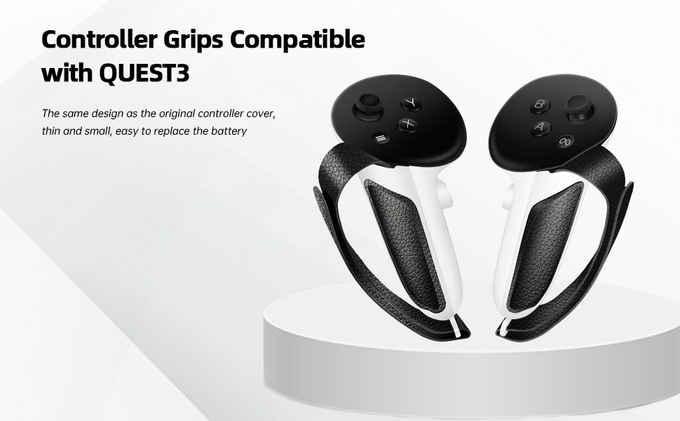 HCHRVR Controller Grips Compatible with Meta/Oculus Quest 3