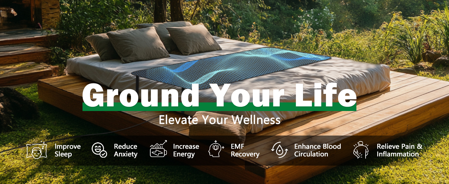grounding mat for bed
