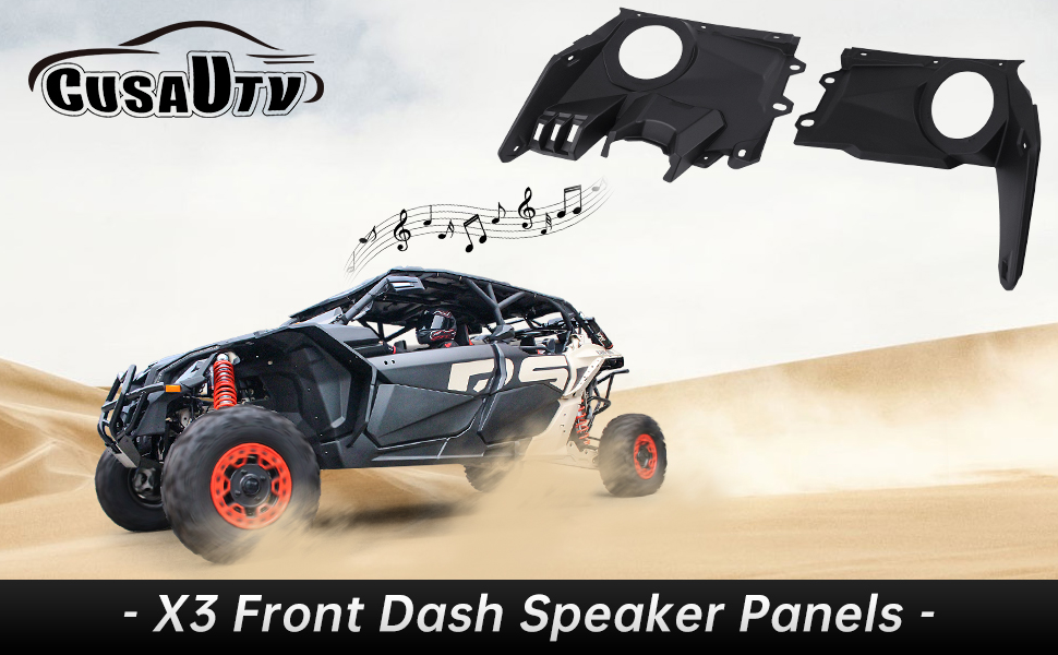  X3 Dash Speaker Pods