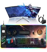rgb desk mat