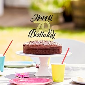 70. Kuchendekorationen