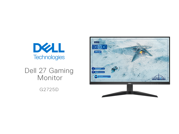Dell G2725D 27 Inch QHD (2560x1440) Gaming Monitor, 180Hz, IPS