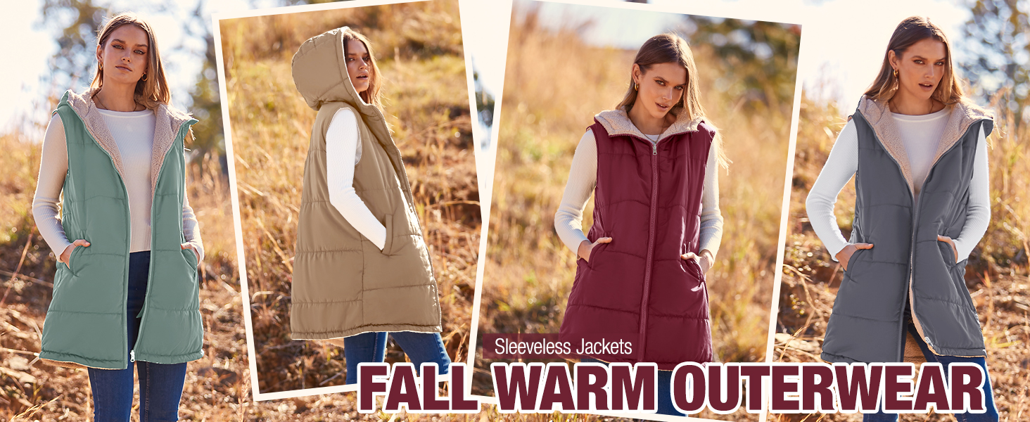 winter coats for women faux fur vest fall coats women clothing sherpa vest womens fleece vest women
