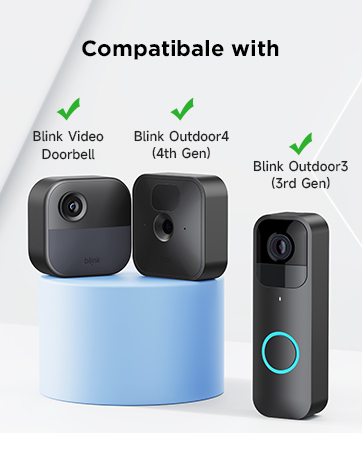  power adapter for blink video doorbell/outdoor 4th/3rd Gen Camera