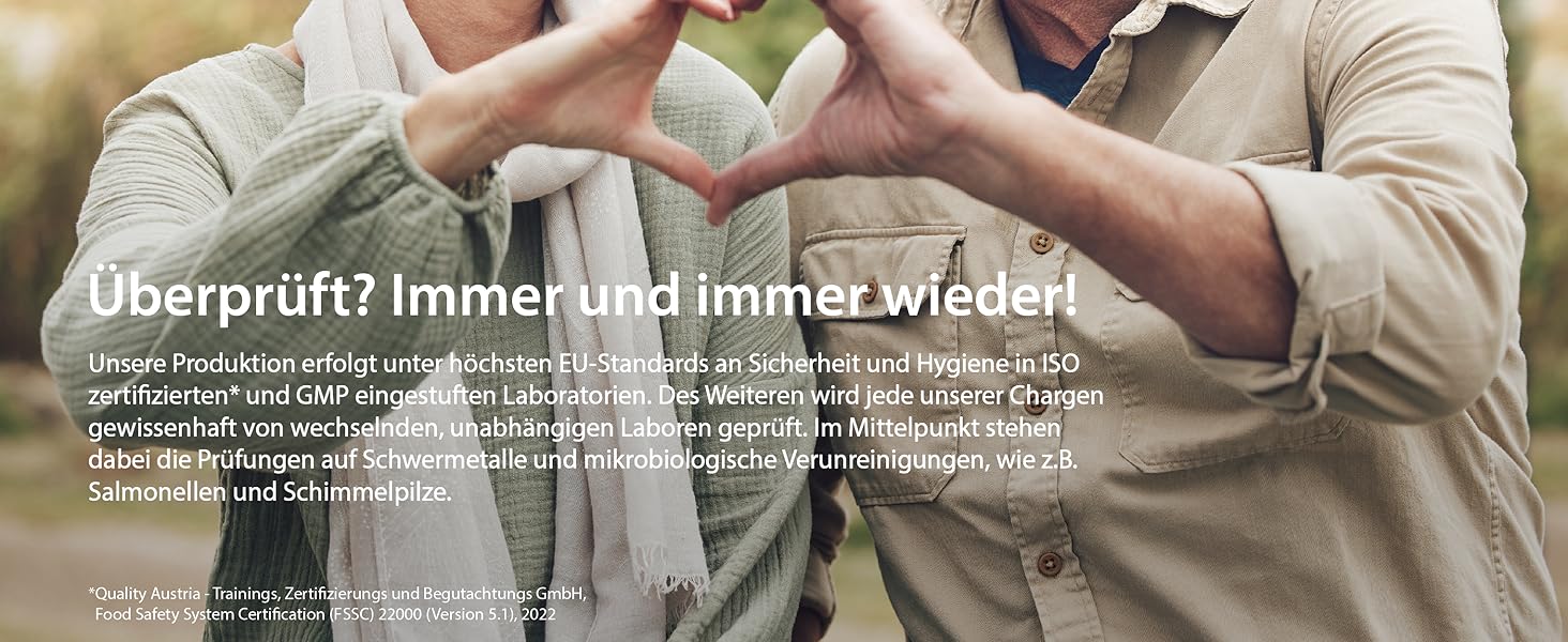 Unabhängig laborgeprüft