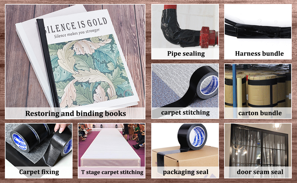 2 Inch x 21 Yard Bookbinding Tape Cloth Book Repair Tape Cloth Library Book Repair