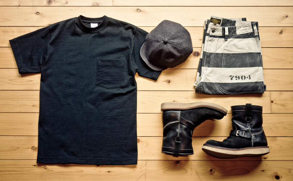veritecoeur 囚人ボーダー コットン パンツ 日本製 完売品 美品 WEIRDO ウィアード 15AW WRD-15-AW-13 囚人 プリズナー ボーダー