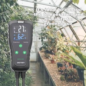 Temperature and Humidity Controller  For Greenhouse