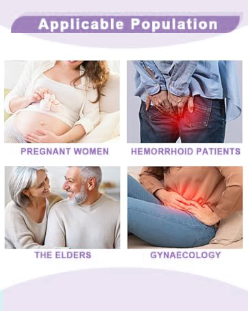 Sitz Bath for Hemorrhoids, Postpartum Care, Soothes Hemorrhoids & Perineum