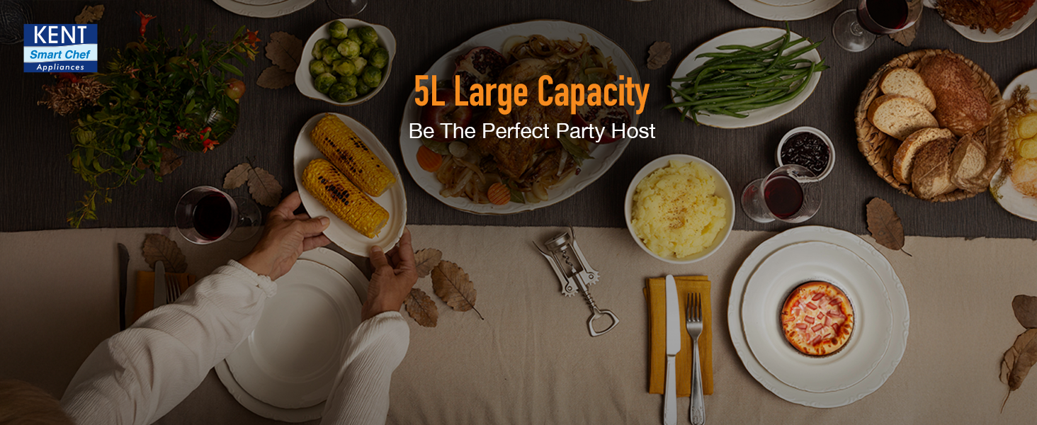 KENT Ultra Digital Air Fryer 5L