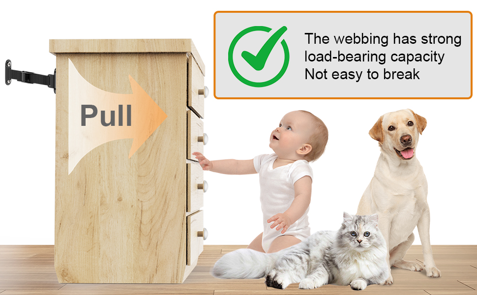 Secure Your Home with Heavy-Duty Furniture Wall Anchors – Safety for Babies and Pets!