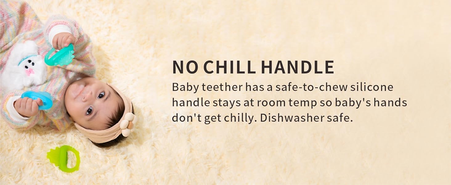 Baby Teether Toys,Water Fillable Baby Teething Relief