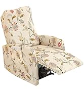 GOSTADY Recliner Chair Covers 4 Pieces Waterproof Small Recliner Sofa Slipcover Stretch Recliner ...
