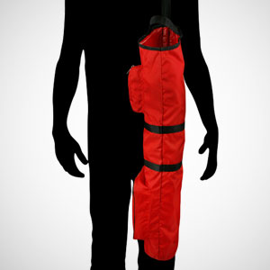 Orlimar Sunday Golf Bag on sillouette of a man